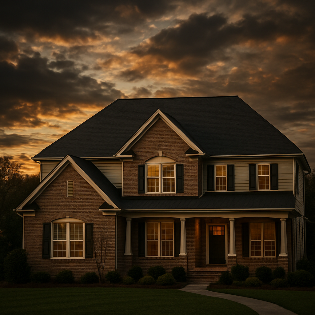 Beautiful residential home with a new roof in Virginia